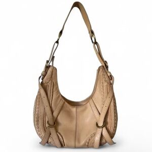 Vintage Tosca Blu Leather Shoulder Bag